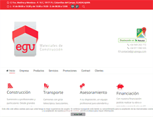 Tablet Screenshot of grupoegu.com